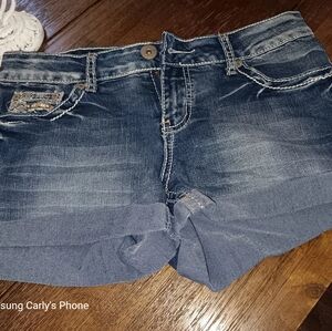 Red Camel Jrs Blue Denim Shorts